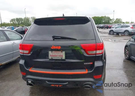 2012 Jeep Grand Cherokee Srt8 z USA, uszkodzony, nr VIN 1C4RJFDJ1CC248285